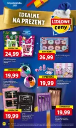 Gazetka promocyjna Lidl - GAZETKA - Gazetka - ważna od 30.11 do 30.11.2022 - strona 48 - produkty: Makijaż, Zestaw prezentowy, Zestaw do paznokci, Fa