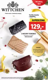 Gazetka promocyjna Lidl - GAZETKA - Gazetka - ważna od 30.11 do 30.11.2022 - strona 73 - produkty: Torebka, Wittchen