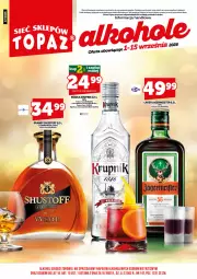 Gazetka promocyjna Topaz - Gazetka - Gazetka - ważna od 15.09 do 15.09.2026 - strona 3 - produkty: Top, Gra, Acer, Jagermeister, Wódka, Krupnik, Brandy, Likier