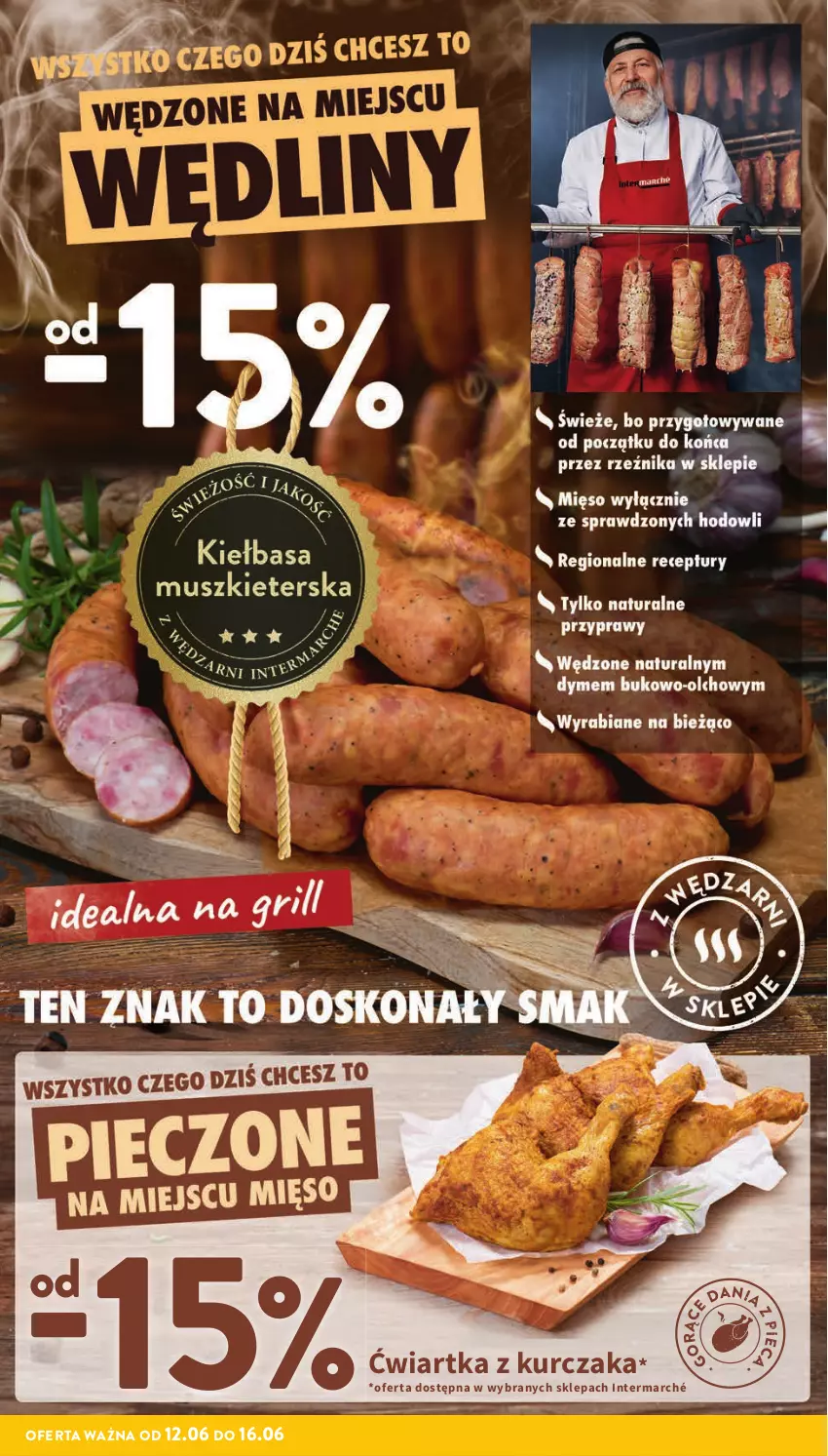 Gazetka promocyjna Intermarche - Gazetka Intermarche - ważna 12.06 do 16.06.2025 - strona 14 - produkty: Kurczak