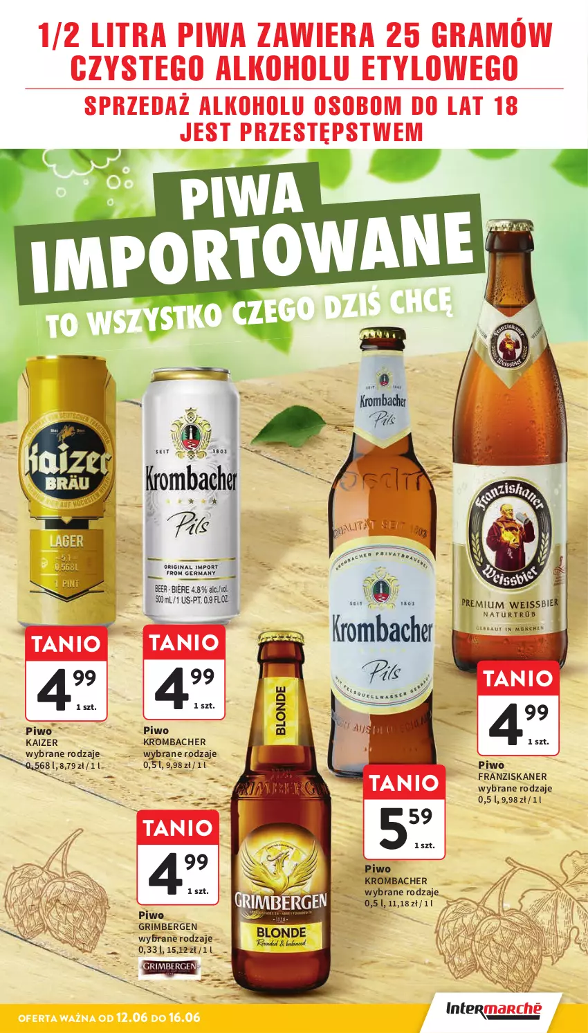 Gazetka promocyjna Intermarche - Gazetka Intermarche - ważna 12.06 do 16.06.2025 - strona 37 - produkty: Gra, Piwa, Piwo, Skaner