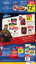 Gazetka promocyjna Intermarche - Gazetka Intermarche - Gazetka - ważna od 16.06 do 16.06.2025 - strona 15 - produkty: Szynka Królewska, Krakus, Gra, Parówki, Szynka, Kiełbasa krucha, Morliny, Szynka biała, Kiełbasa, Berlinki