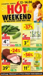 Gazetka promocyjna Intermarche - Gazetka Intermarche - Gazetka - ważna od 16.06 do 16.06.2025 - strona 2 - produkty: Ogórek, Szynka, Grunt, Olej, Mleko