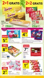 Gazetka promocyjna Intermarche - Gazetka Intermarche - Gazetka - ważna od 16.06 do 16.06.2025 - strona 28 - produkty: Kit Kat, Ciastka, Por, Gra, Cukier, Królewski, Wafelek, Wafle, Sport, Czekolada, Rodzynki, Baton, Cukierki, Ritter Sport, Góralki, Fa