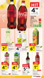 Gazetka promocyjna Intermarche - Gazetka Intermarche - Gazetka - ważna od 16.06 do 16.06.2025 - strona 35 - produkty: Dawtona, Sok, Lemoniada, Coca-Cola, Fortuna, Schweppes, Tymbark, Syrop, Fanta, Sprite, Herbapol, Nektar, Grejpfrut, Hortex, Fa