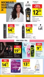Gazetka promocyjna Intermarche - Gazetka Intermarche - Gazetka - ważna od 16.06 do 16.06.2025 - strona 42 - produkty: BIC, Lactacyd, Taft, Szampon, Syoss, Carefree, Lakier do włosów, Pianka do włosów, Wkładki, Lakier, Farba do włosów, Fa