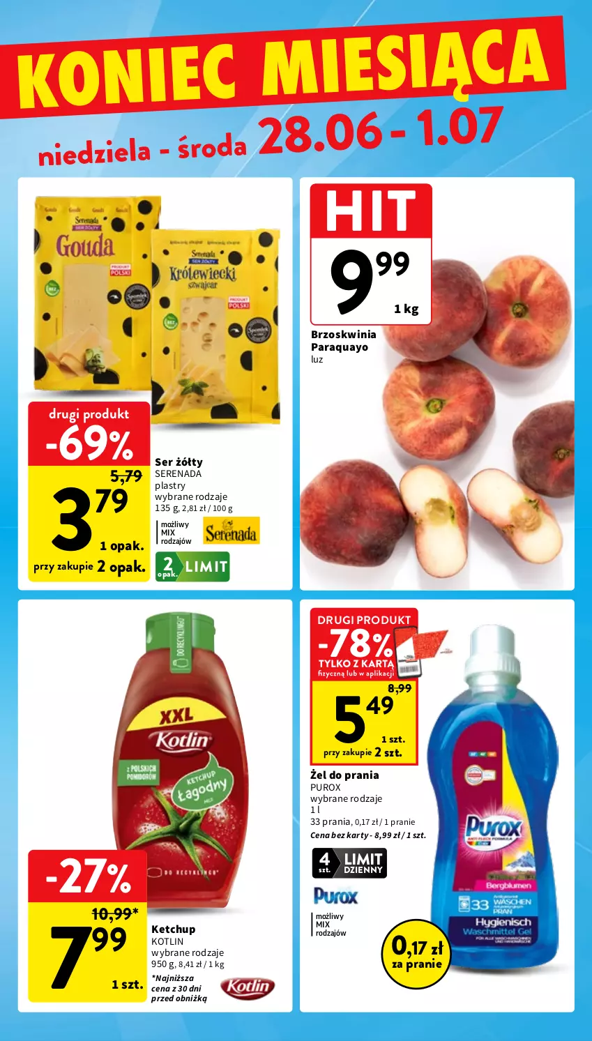 Gazetka promocyjna Intermarche - Gazetka Intermarche - ważna 25.06 do 01.07.2026 - strona 42 - produkty: Ketchup, Kotlin, Pur, Ser