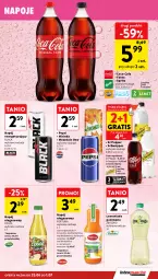 Gazetka promocyjna Intermarche - Gazetka Intermarche - Gazetka - ważna od 01.07 do 01.07.2026 - strona 31 - produkty: Por, Gra, Lemoniada, Mirinda, Coca-Cola, Napoje, Lack, Pepsi, Fortuna, Schweppes, Fanta, Sprite, Napój, Fa