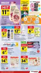 Gazetka promocyjna Intermarche - Gazetka Intermarche - Gazetka - ważna od 01.07 do 01.07.2026 - strona 39 - produkty: Naturell, Pur, BIC, Lactacyd, Bell, Aquafresh, Dezodorant, Pasta do zębów, Huggies, Szampon, Podpaski, Dzieci, Odżywka, Colgate, Naturella, LG
