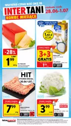 Gazetka promocyjna Intermarche - Gazetka Intermarche - Gazetka - ważna od 01.07 do 01.07.2026 - strona 44 - produkty: Kalafior, Mięso mielone, Ser, Gra, Edam, Mięso, Mleko