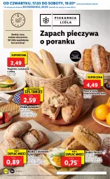 Gazetka promocyjna Lidl - GAZETKA - Gazetka - ważna od 20.03 do 20.03.2022 - strona 10 - produkty: Piec, Por, Bułka fitness, Rust, Bagietka, Chleb, Bułka