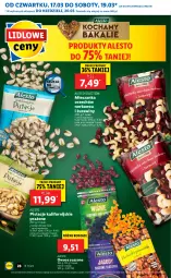 Gazetka promocyjna Lidl - GAZETKA - Gazetka - ważna od 20.03 do 20.03.2022 - strona 28 - produkty: Pistacje, Owoce, Owoce suszone