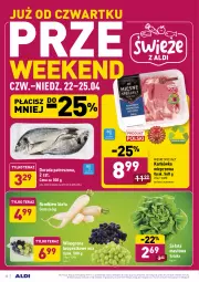 Gazetka promocyjna Aldi - Ale akcja - Gazetka - ważna od 25.04 do 25.04.2021 - strona 20 - produkty: Sałata masłowa, Karkówka wieprzowa, Mięsne specjały, Tera, Sałat, Winogrona, Winogrona bezpestkowe, Piekarnik, Wino, Grill, Masło