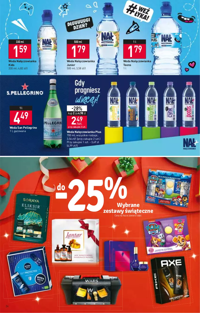 Gazetka promocyjna Stokrotka - Supermarket - ważna 15.12 do 21.12.2022 - strona 24 - produkty: Nałęczowianka, Woda