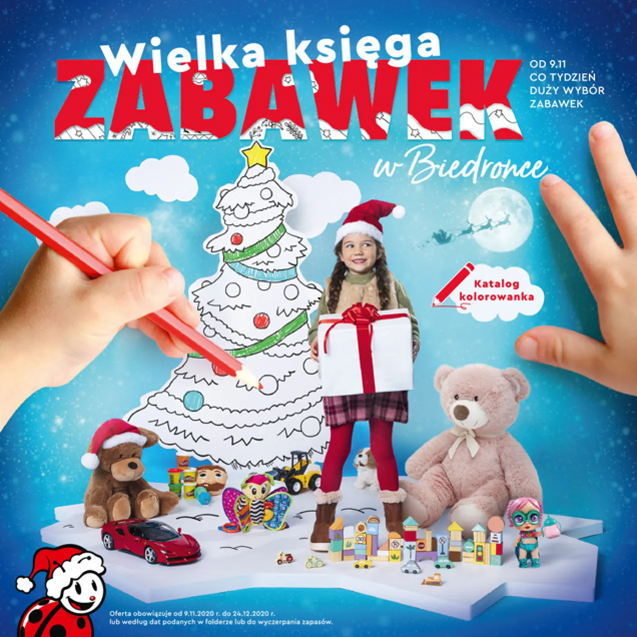 Gazetka promocyjna Biedronka - Księga zabawek - ważna 09.11 do 24.12.2020 - strona 1