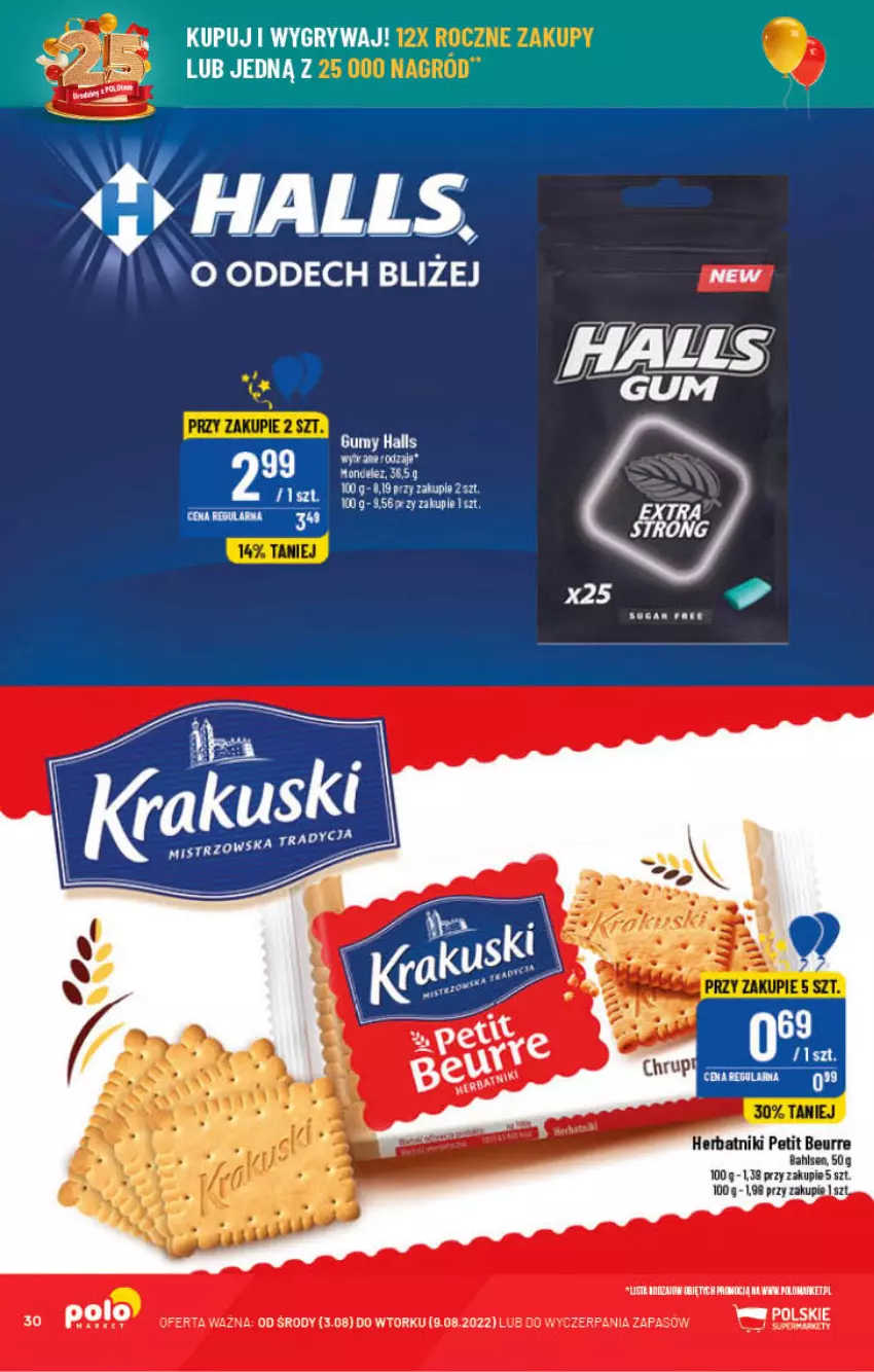 Gazetka promocyjna PoloMarket - Gazetka pomocyjna - ważna 03.08 do 09.08.2022 - strona 30 - produkty: Gry, Halls