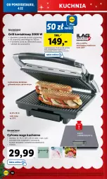 Gazetka promocyjna Lidl - GAZETKA - Gazetka - ważna od 09.12 do 09.12.2023 - strona 18 - produkty: Grill kontaktowy, Kuchnia, Waga, Grill