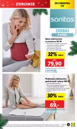 Gazetka promocyjna Lidl - GAZETKA - Gazetka - ważna od 09.12 do 09.12.2023 - strona 37 - produkty: Piec, Materac, Zdrowie, Tera, Poduszka, Poduszka elektryczna