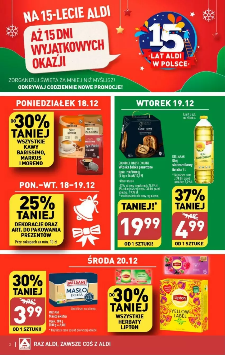 Gazetka promocyjna Aldi - ważna 18.12 do 23.12.2023 - strona 12 - produkty: Olej