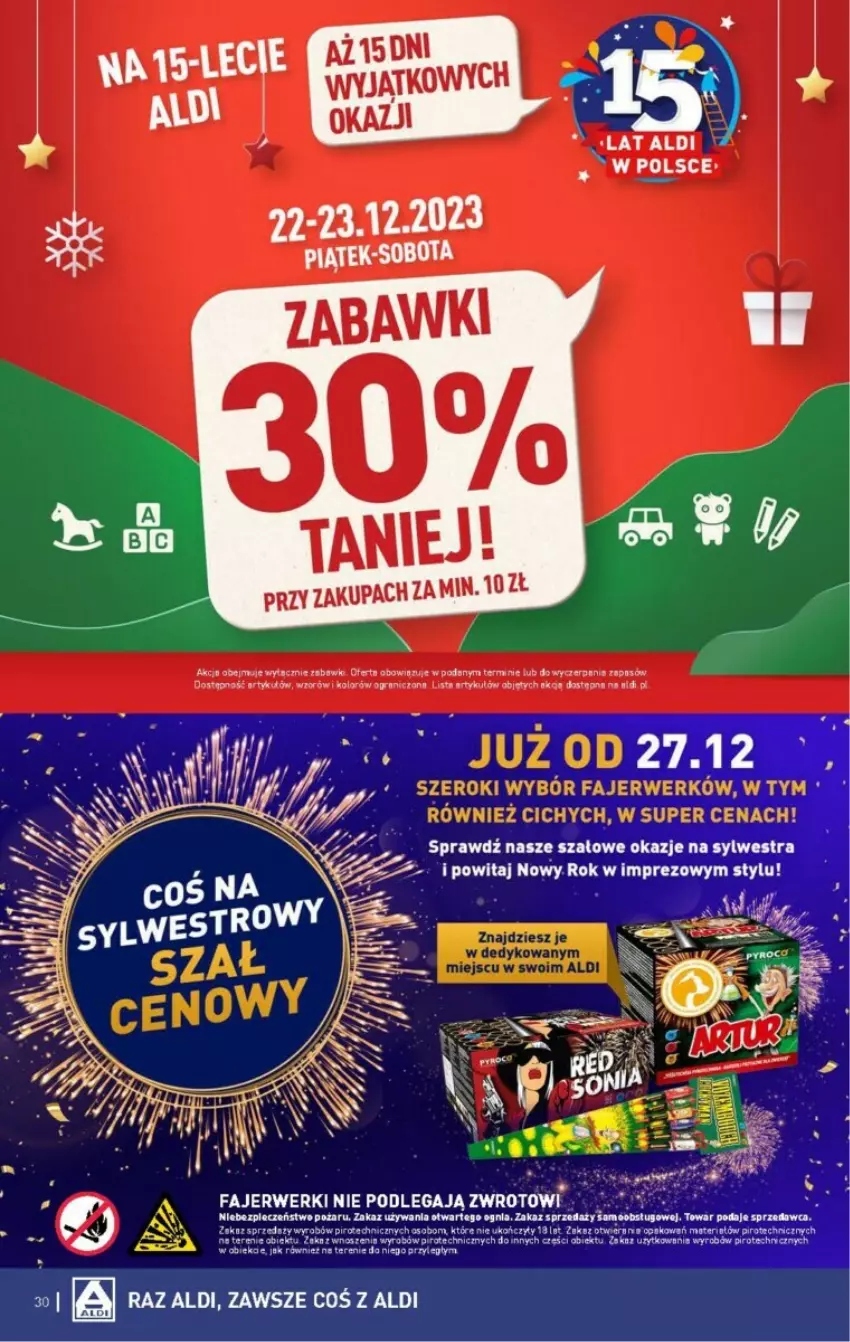 Gazetka promocyjna Aldi - ważna 18.12 do 23.12.2023 - strona 24 - produkty: Fa, Gra