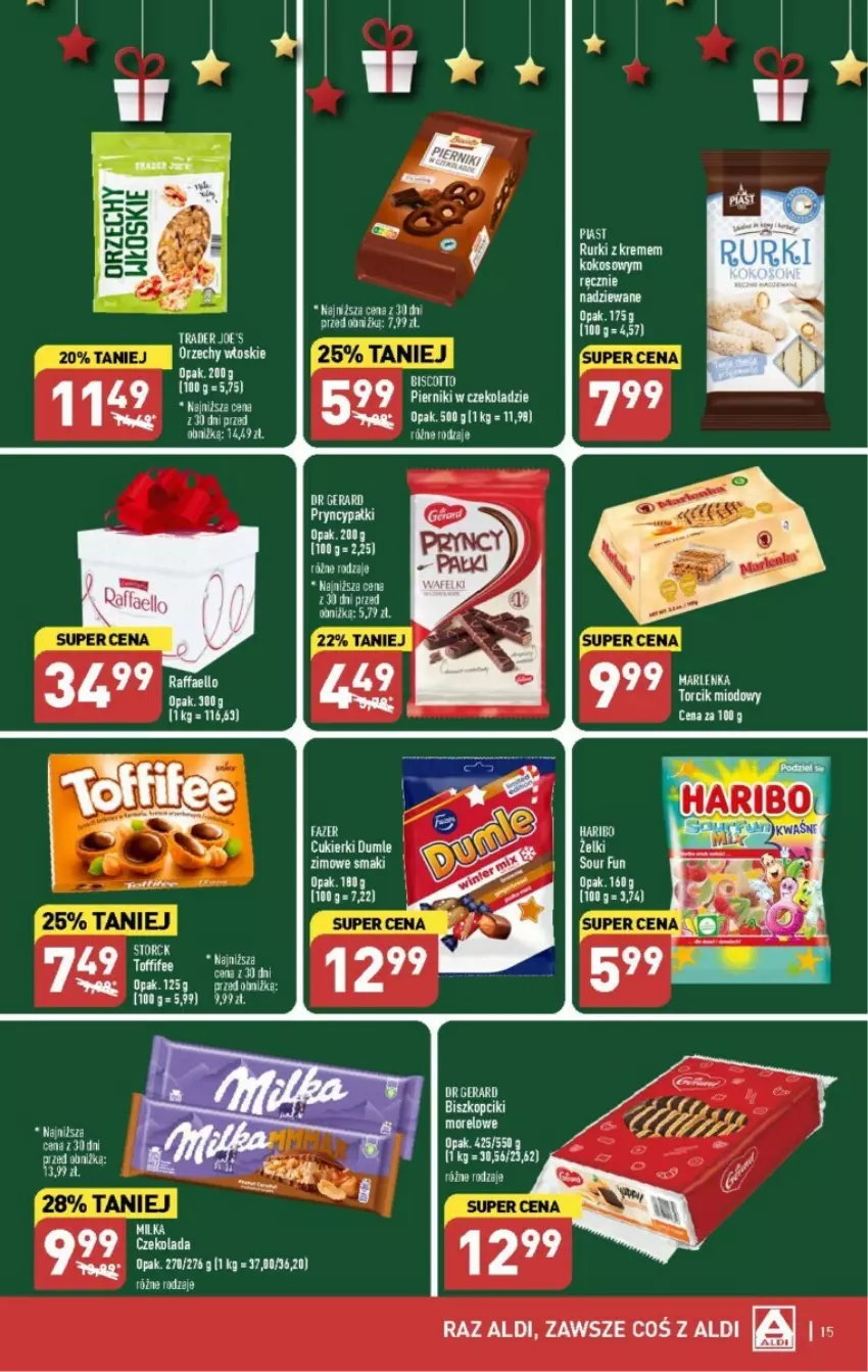 Gazetka promocyjna Aldi - ważna 18.12 do 23.12.2023 - strona 7 - produkty: Dr Gerard, Milka, Mus