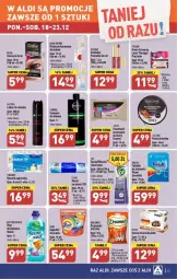 Gazetka promocyjna Aldi - Gazetka - ważna od 23.12 do 23.12.2023 - strona 16 - produkty: Woda perfumowana, Ser, Cif, Inka, Papier, Finish, Tablet, Worki na śmieci, Perfum, Ręcznik, Szminka, Worki na śmiec, Szampon, Przysmaki, Lakier do włosów, Zmywarki, Woda, Tabletki do zmywarki, Lakier