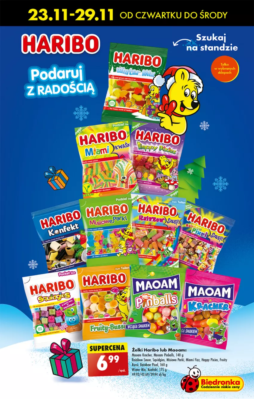 Gazetka promocyjna Biedronka - Od czwartku - ważna 23.11 do 29.11.2023 - strona 47 - produkty: Haribo, NBA