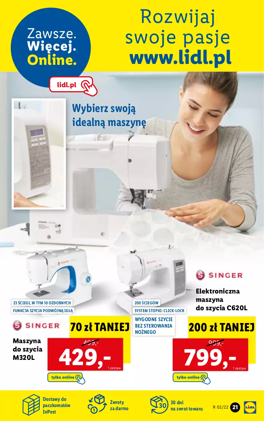 Gazetka promocyjna Lidl - GAZETKA - ważna 10.01 do 16.01.2022 - strona 21 - produkty: Noż, Szyna, Top