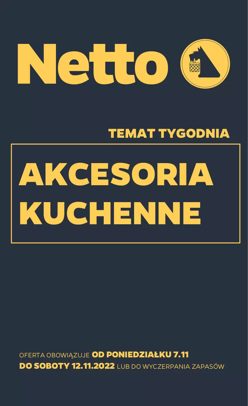 Gazetka promocyjna Netto - Akcesoria i dodatki - ważna 07.11 do 12.11.2022 - strona 1