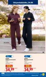 Gazetka promocyjna Lidl - Gazetka ważna od 24.08. do 30.08. - Gazetka - ważna od 30.08 do 30.08.2026 - strona 13 - produkty: Gra, Dres, Spodnie, Bluza, Spodnie dresowe, Bluza dresowa, Grafika