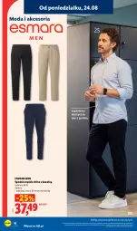 Gazetka promocyjna Lidl - Gazetka ważna od 24.08. do 30.08. - Gazetka - ważna od 30.08 do 30.08.2026 - strona 16 - produkty: Gra, Moda, Spodnie, Grafika
