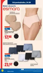 Gazetka promocyjna Lidl - Gazetka ważna od 24.08. do 30.08. - Gazetka - ważna od 30.08 do 30.08.2026 - strona 18 - produkty: Sok, Ser, Majtki, Moda, Bokserki