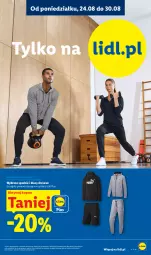 Gazetka promocyjna Lidl - Gazetka ważna od 24.08. do 30.08. - Gazetka - ważna od 30.08 do 30.08.2026 - strona 25 - produkty: Dres, Spodnie