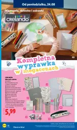 Gazetka promocyjna Lidl - Gazetka ważna od 24.08. do 30.08. - Gazetka - ważna od 30.08 do 30.08.2026 - strona 28 - produkty: Gra, Papier, Długopis, Piórnik, Podkładka, Podkład, Grafika