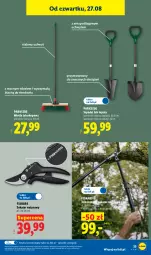 Gazetka promocyjna Lidl - Gazetka ważna od 24.08. do 30.08. - Gazetka - ważna od 30.08 do 30.08.2026 - strona 41 - produkty: Parkside, Teleskop, Noż, Sekator, Fiskars, Miotła