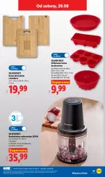 Gazetka promocyjna Lidl - Gazetka ważna od 24.08. do 30.08. - Gazetka - ważna od 30.08 do 30.08.2026 - strona 53 - produkty: Piec, Silvercrest, Rozdrabniacz, Deska do krojenia, Forma do pieczenia, LG