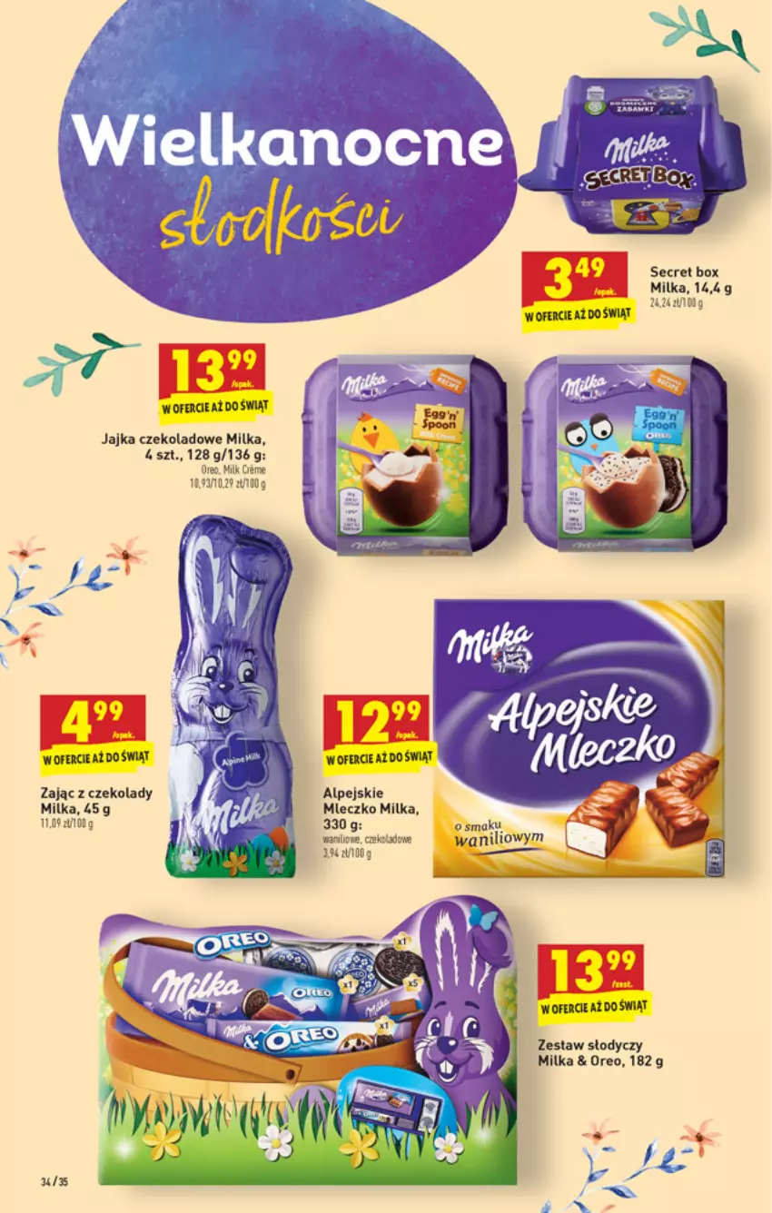 Gazetka promocyjna Biedronka - W tym tygodniu - ważna 11.03 do 17.03.2021 - strona 34 - produkty: Milka, Mleczko