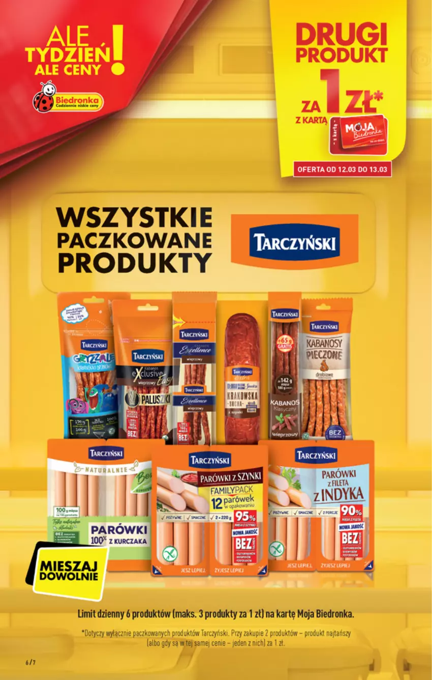 Gazetka promocyjna Biedronka - W tym tygodniu - ważna 11.03 do 17.03.2021 - strona 6 - produkty: Dron, Tarczyński