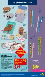 Gazetka promocyjna Lidl - Kompletna wyprawka w megacenach - Gazetka - ważna od 31.07 do 31.07.2026 - strona 11 - produkty: Mop, Długopis, Piórnik, Tran