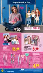 Gazetka promocyjna Lidl - Kompletna wyprawka w megacenach - Gazetka - ważna od 31.07 do 31.07.2026 - strona 12 - produkty: Ser, Długopis, Kolorowanka, Klej, Pamiętnik