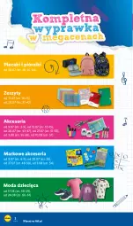 Gazetka promocyjna Lidl - Kompletna wyprawka w megacenach - Gazetka - ważna od 31.07 do 31.07.2026 - strona 2 - produkty: Piórnik, Plecak, Moda, Dzieci