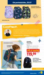 Gazetka promocyjna Lidl - Kompletna wyprawka w megacenach - Gazetka - ważna od 31.07 do 31.07.2026 - strona 27 - produkty: Por, Organizer, Piórnik, Tera, Plecak, Waga