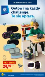 Gazetka promocyjna Lidl - Kompletna wyprawka w megacenach - Gazetka - ważna od 31.07 do 31.07.2026 - strona 30 - produkty: Piórnik, Plecak