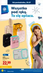 Gazetka promocyjna Lidl - Kompletna wyprawka w megacenach - Gazetka - ważna od 31.07 do 31.07.2026 - strona 32 - produkty: Piórnik, Plecak