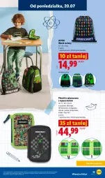 Gazetka promocyjna Lidl - Kompletna wyprawka w megacenach - Gazetka - ważna od 31.07 do 31.07.2026 - strona 35 - produkty: Noż, Nożyczki, Buty, Długopis, Piórnik, Plecak
