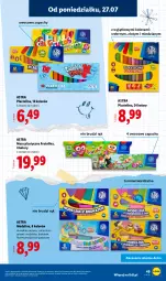 Gazetka promocyjna Lidl - Kompletna wyprawka w megacenach - Gazetka - ważna od 31.07 do 31.07.2026 - strona 49 - produkty: Cukier, Outward, Plastelina