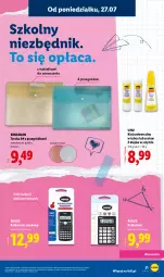Gazetka promocyjna Lidl - Kompletna wyprawka w megacenach - Gazetka - ważna od 31.07 do 31.07.2026 - strona 51 - produkty: UHU, Klej