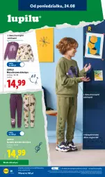 Gazetka promocyjna Lidl - Kompletna wyprawka w megacenach - Gazetka - ważna od 31.07 do 31.07.2026 - strona 60 - produkty: Gra, Dres, Moda, Dzieci, Spodnie, Bluza, Spodnie dresowe, Bluza dresowa, Grafika
