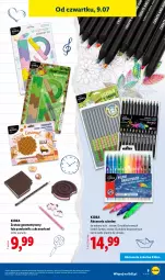 Gazetka promocyjna Lidl - Kompletna wyprawka w megacenach - Gazetka - ważna od 31.07 do 31.07.2026 - strona 9 - produkty: Plecak, Pamiętnik