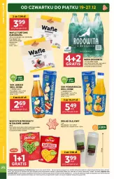 Gazetka promocyjna Stokrotka - Supermarket - Gazetka - ważna od 27.12 do 27.12.2024 - strona 8 - produkty: Warzywa, Sok, Por, Gra, Wafle, Owoce, Woda, Olej, Mięso, Wafle tortowe, Wkład olejowy